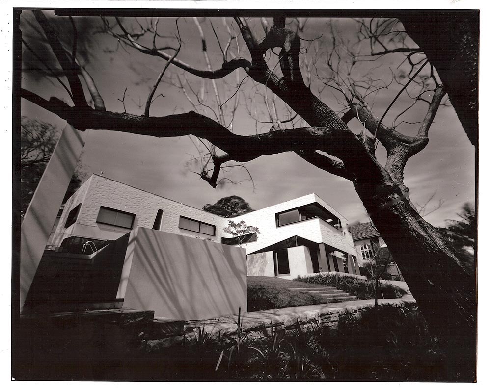Bellevue Hill House, Pinhole Photograph