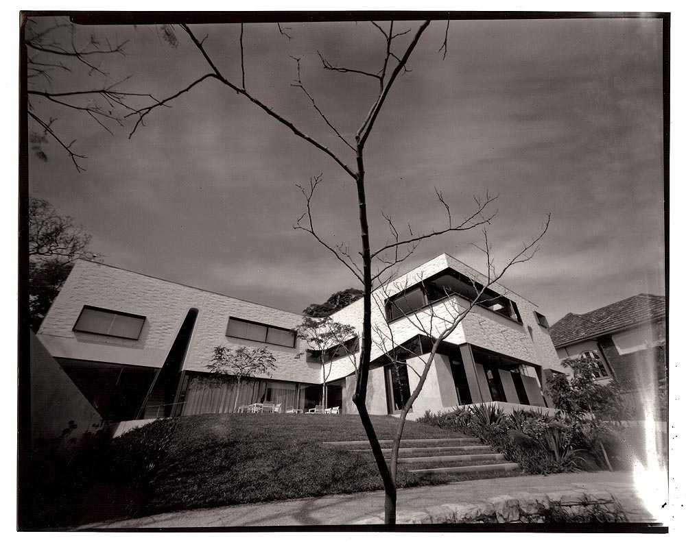 Bellevue Hill House, Pinhole Photograph