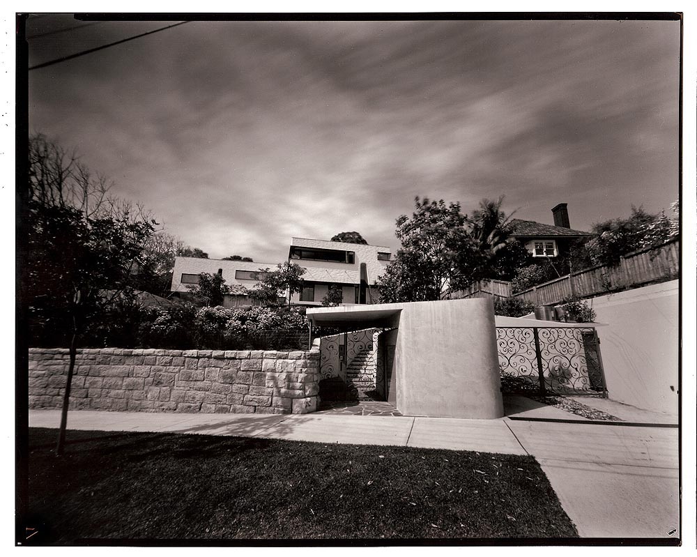 Bellevue Hill House, Pinhole Photograph