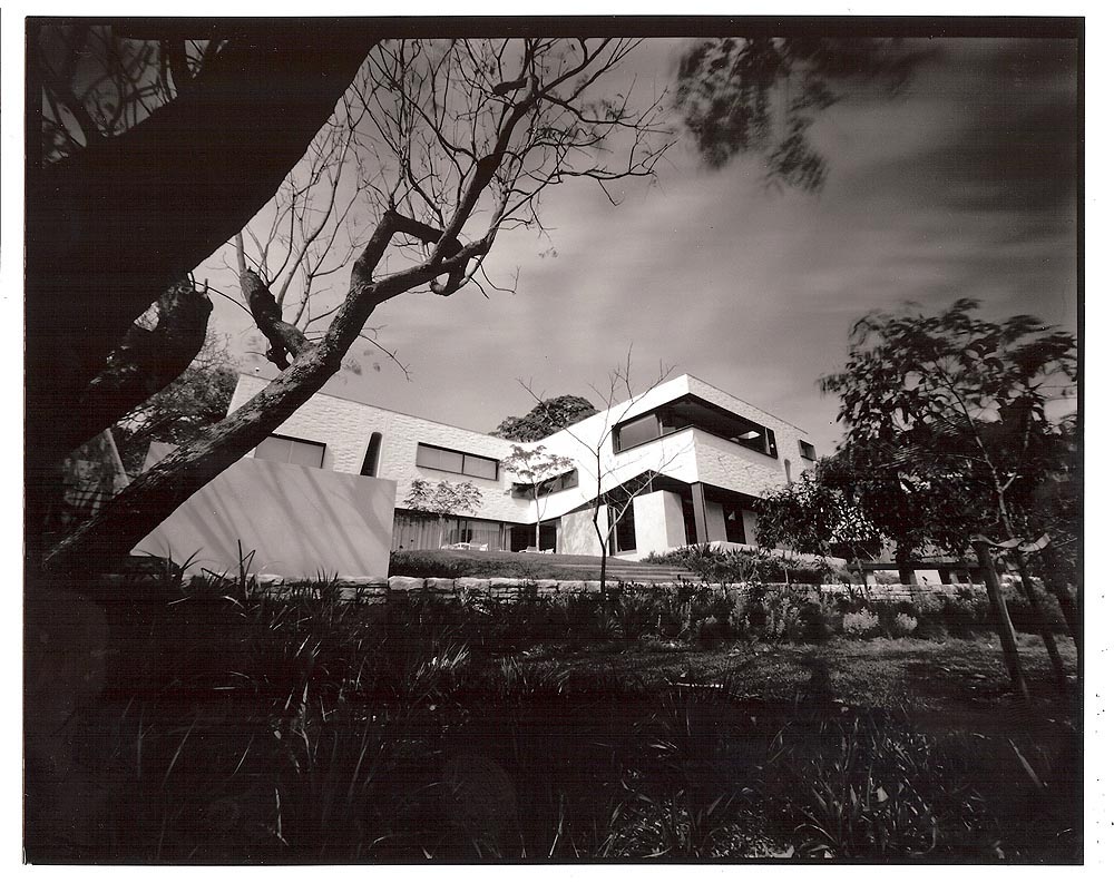 Bellevue Hill House, Pinhole Photograph