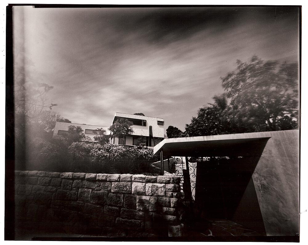 Bellevue Hill House, Pinhole Photograph