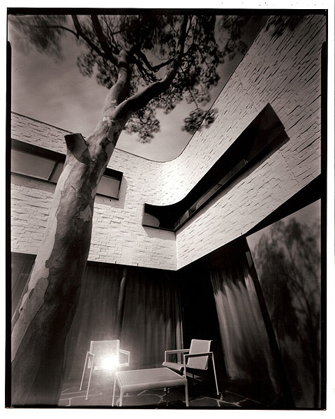 Bellevue Hill House, Pinhole Photograph